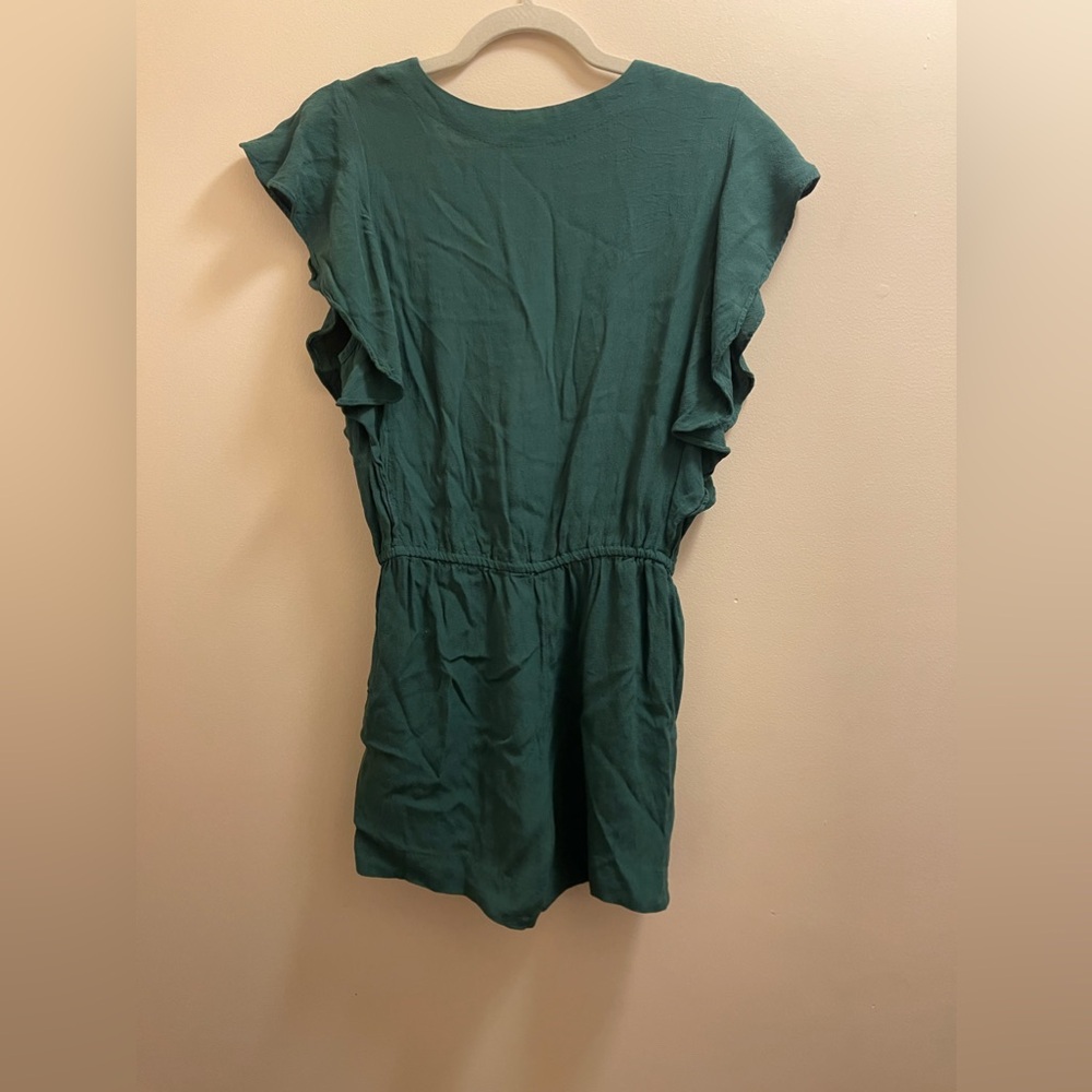 H&M Green Ruffle Romper - Picture 6 of 7